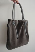 Ayva Tote - Dark Taupe
