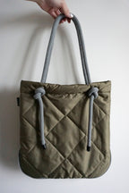 Ayva Tote - Puffy Olive