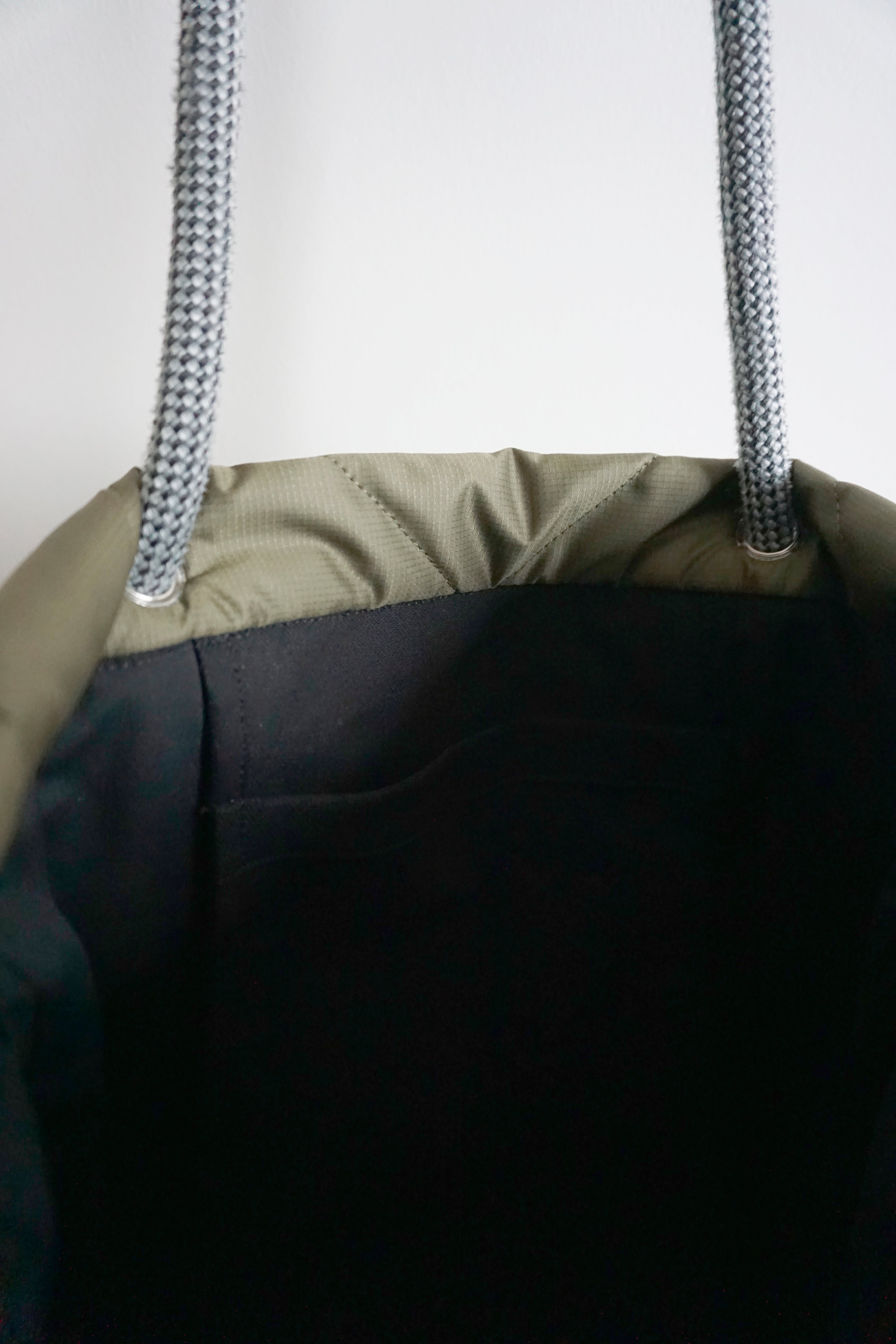 Ayva Tote - Puffy Olive