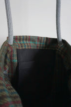 Ayva Tote - Dark Plaid