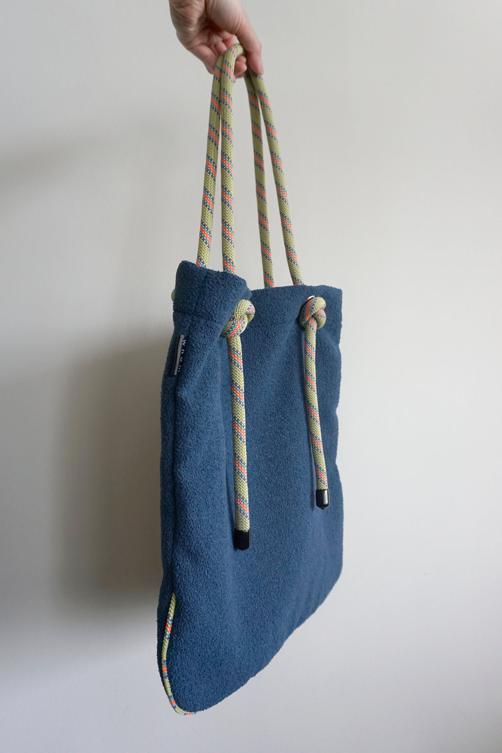 Ayva Tote - Fuzzy Blue