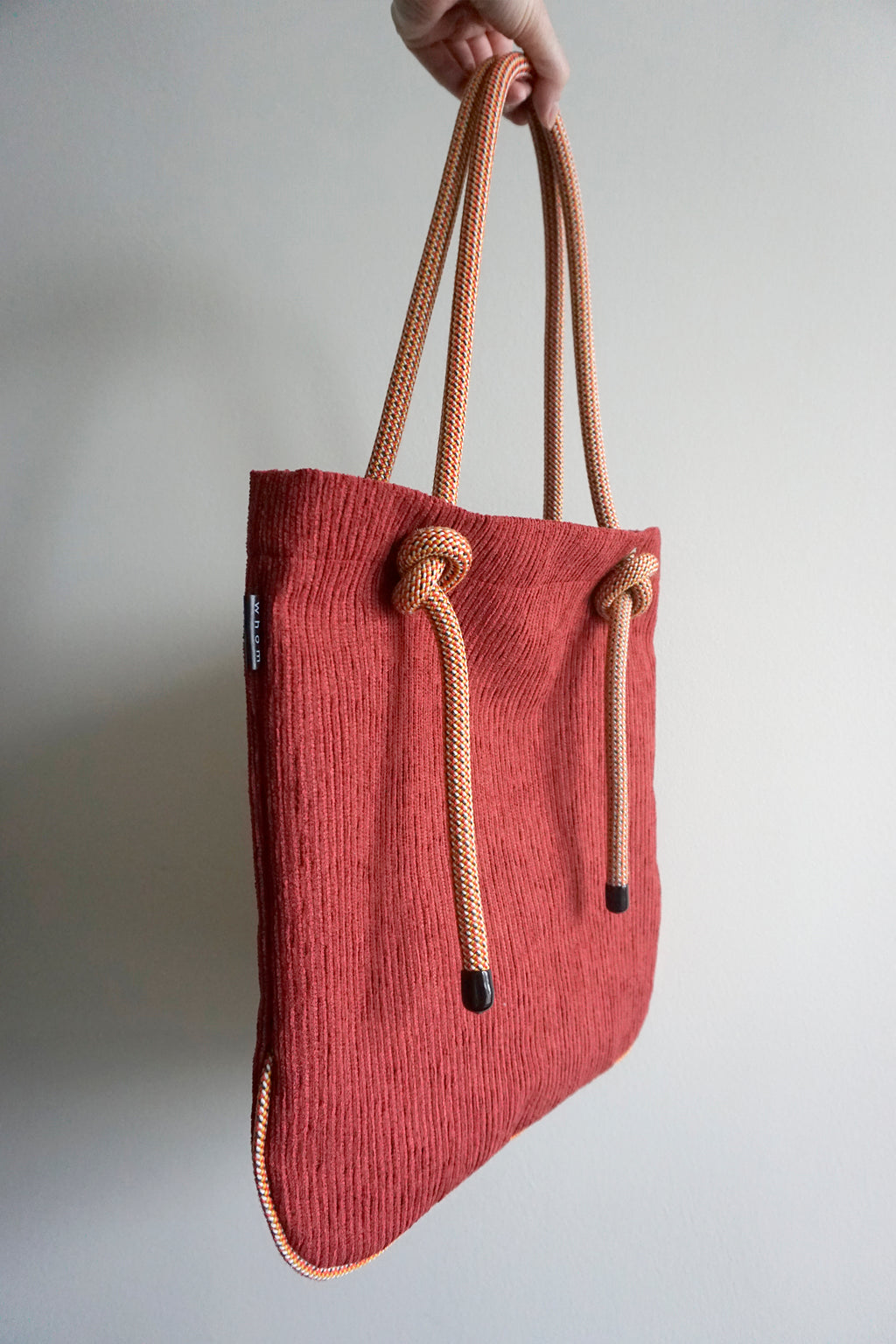 Ayva Tote - Red-orange