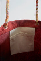 Ayva Tote - Red-orange