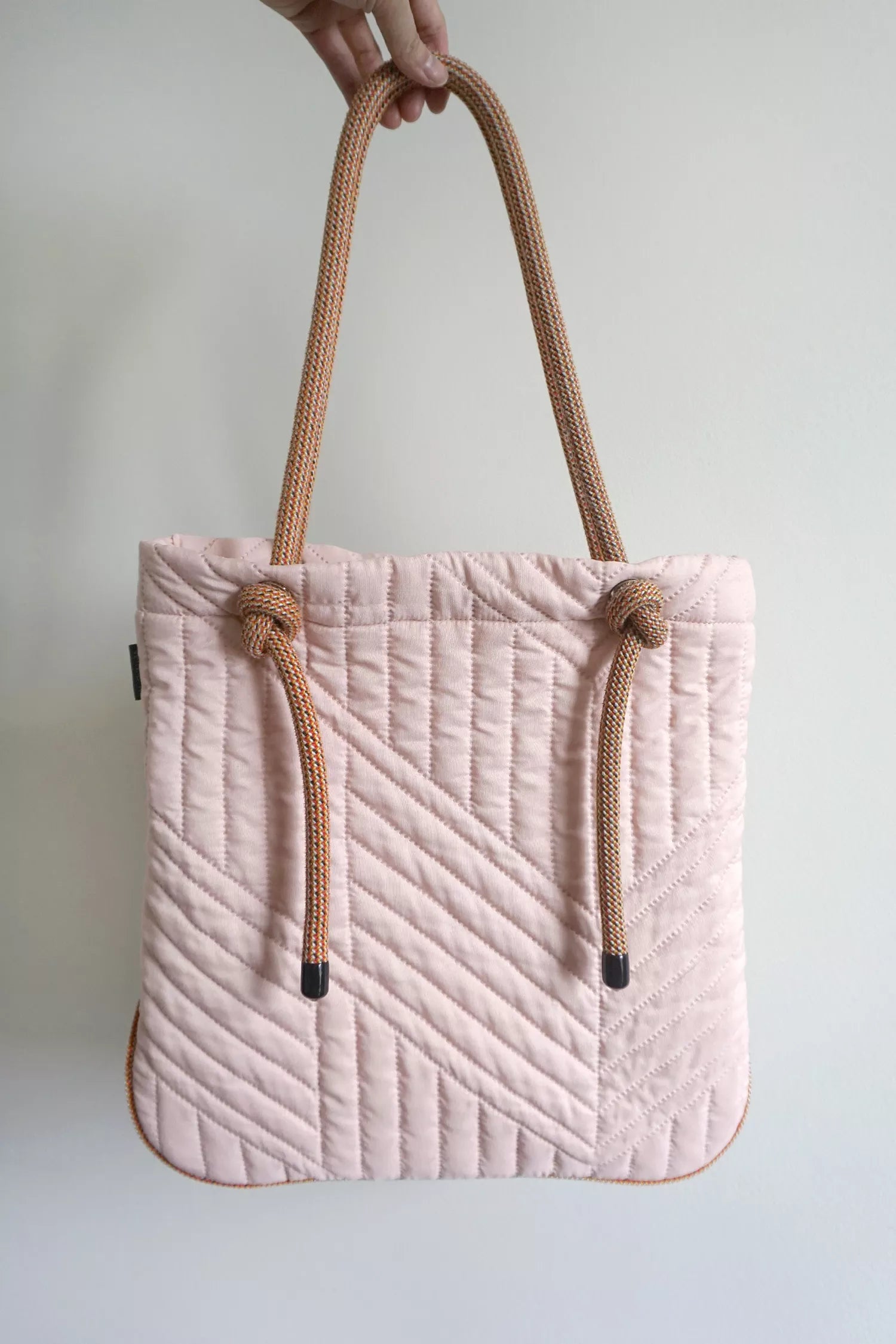 Ayva Tote - Quilted Light Pink