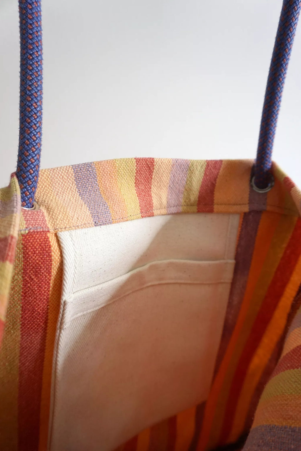 Ayva Tote - Summer Stripe