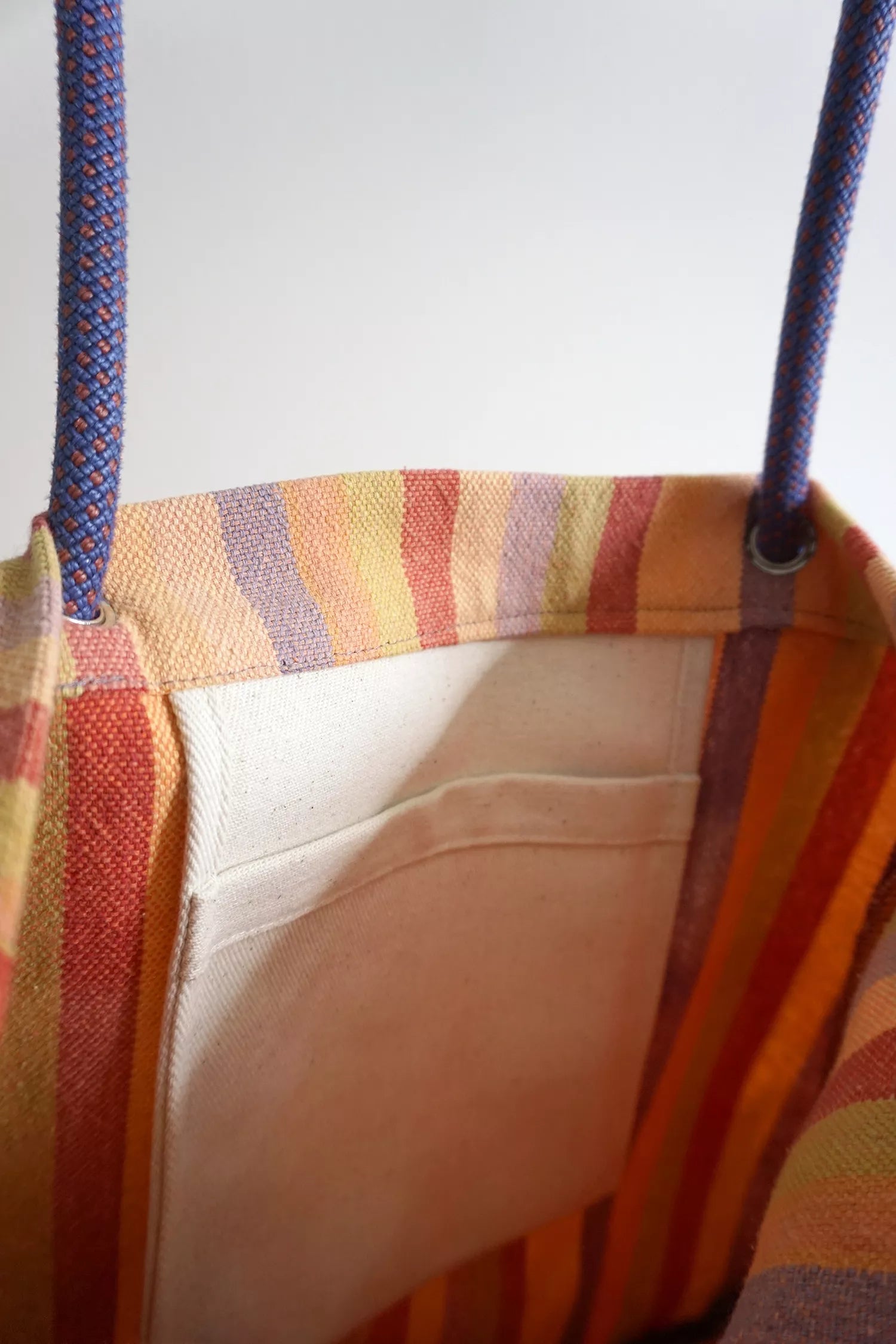 Ayva Tote - Summer Stripe