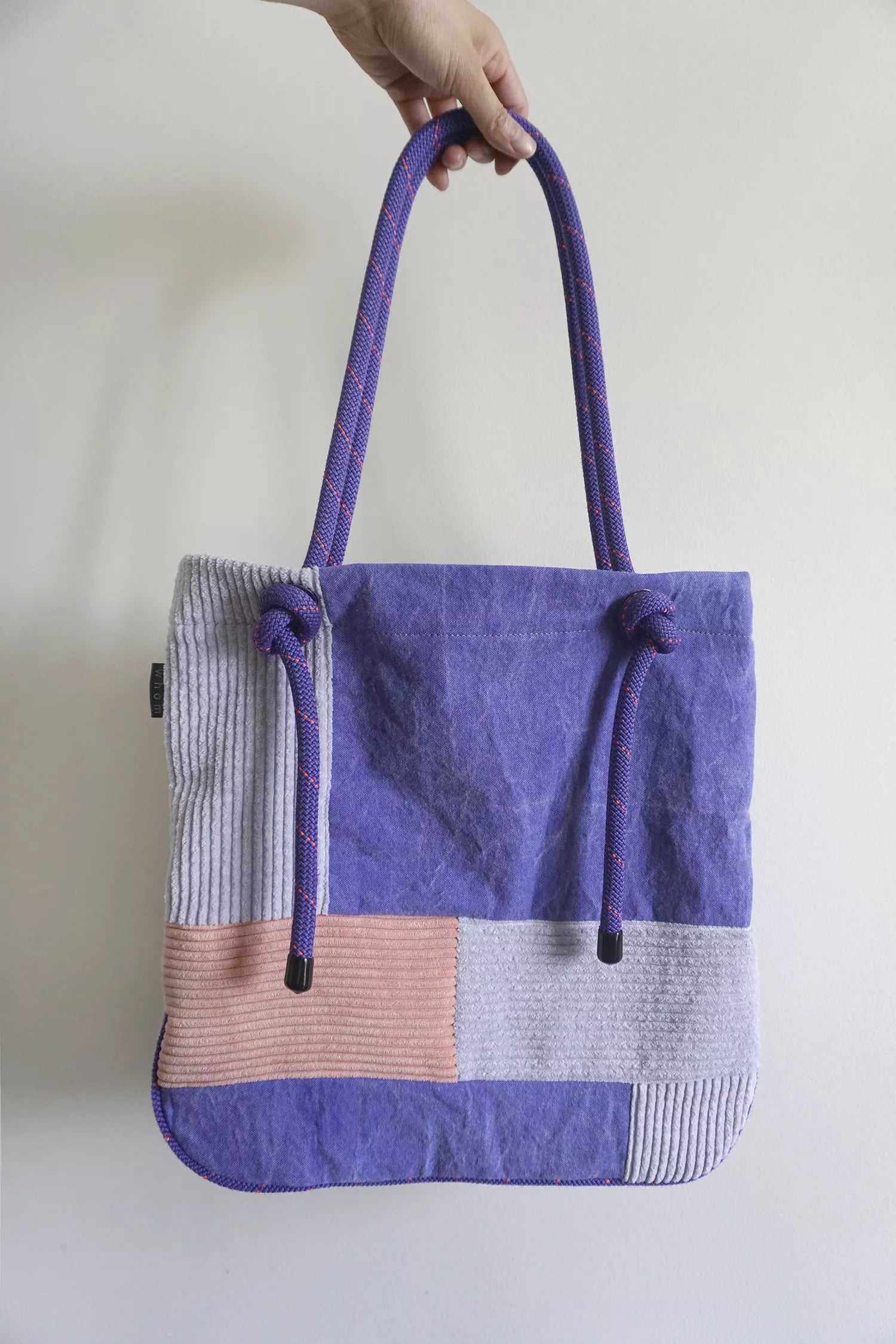 Ayva Tote - Patchwork Pink Purple