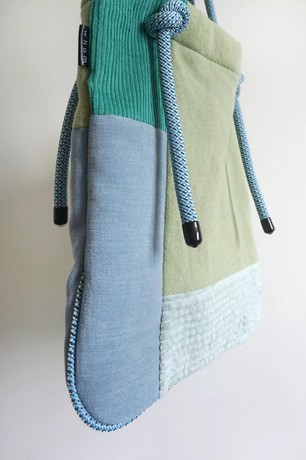 Ayva Tote - Patchwork Blue Green
