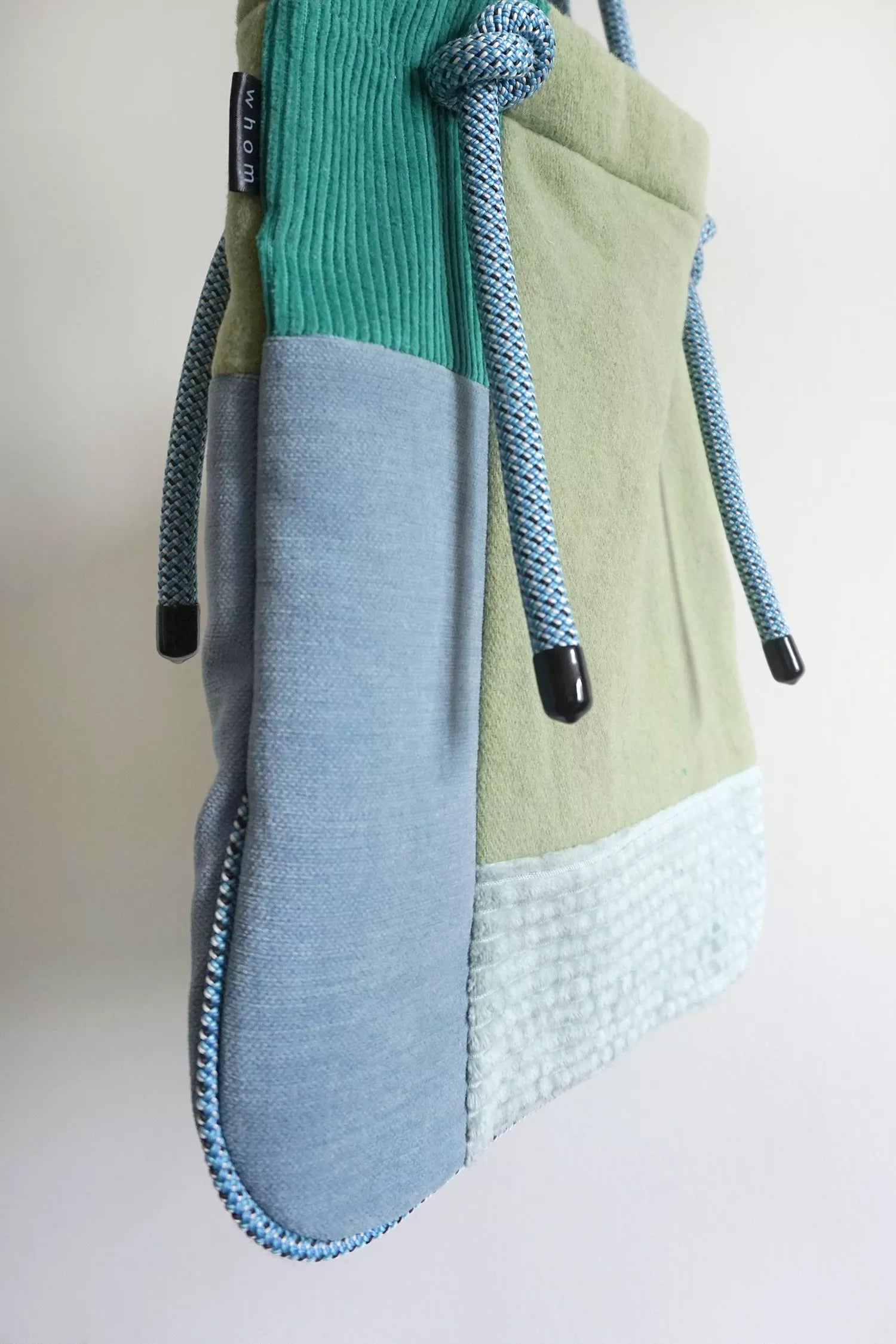 Ayva Tote - Patchwork Blue Green