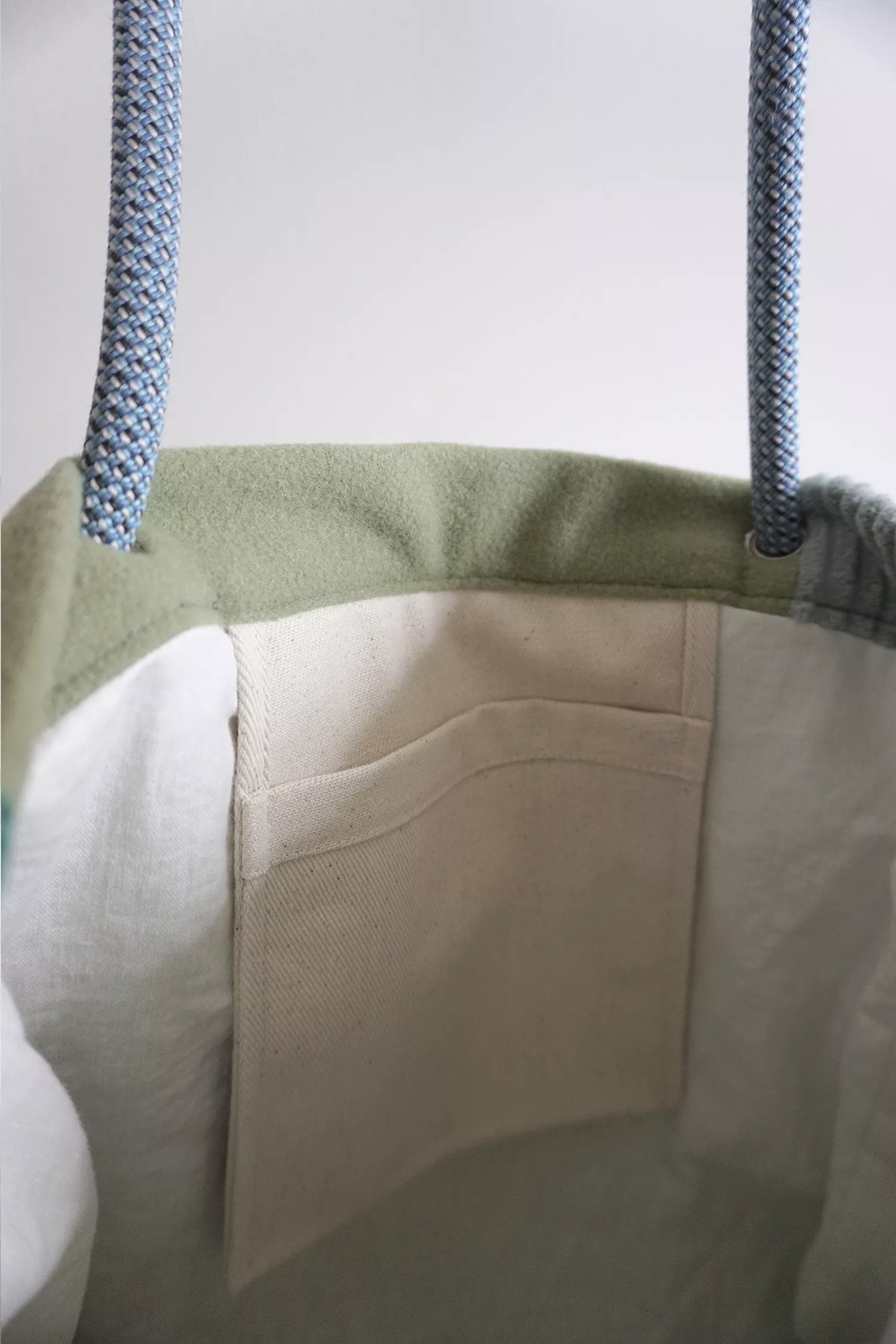 Ayva Tote - Patchwork Blue Green