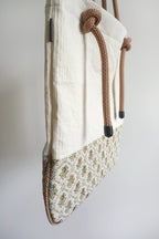 Ayva Tote - Patchwork Cream Floral