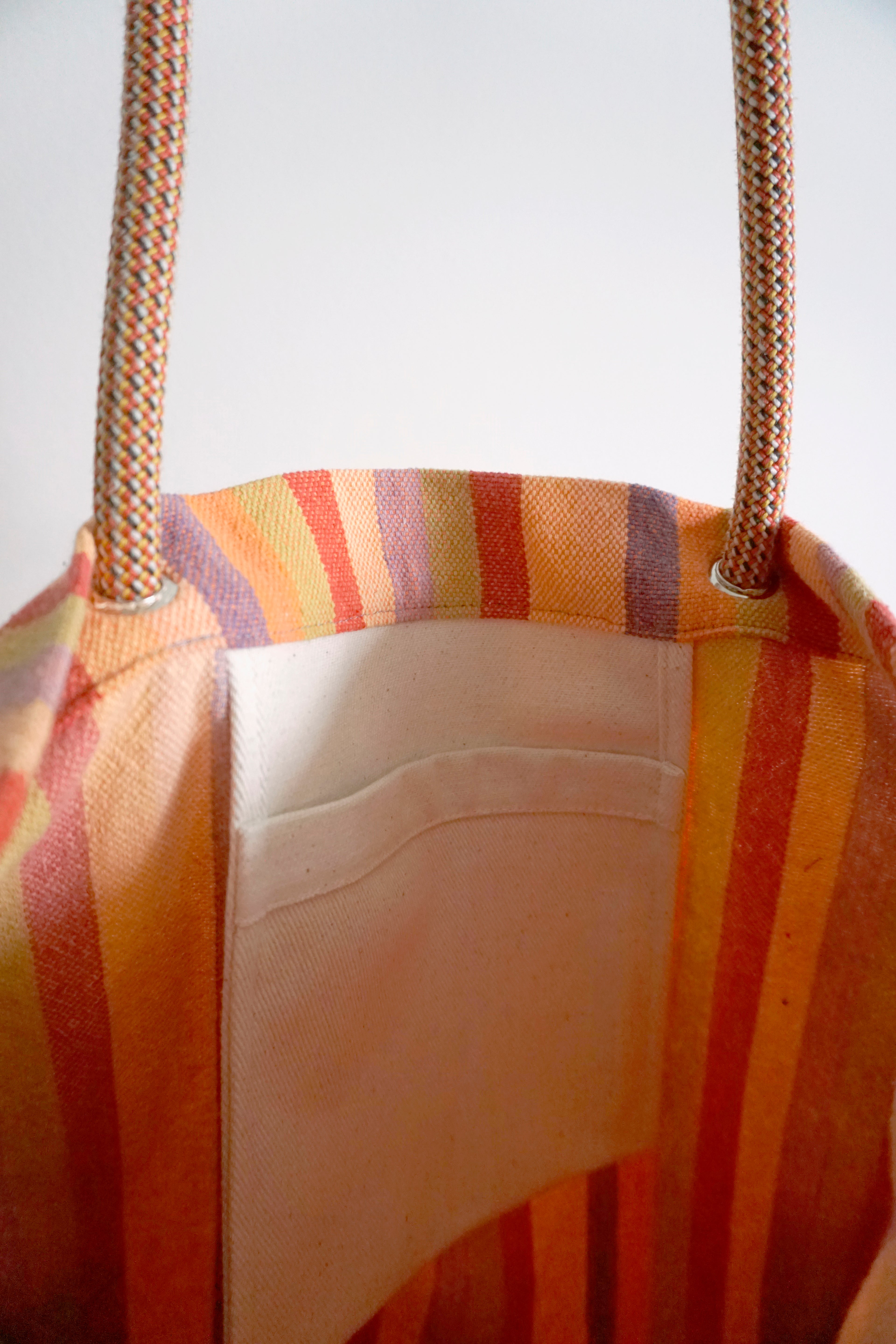 Ayva Tote - Summer Stripe
