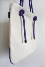 Ayva Tote - Cream, Various Rope Colours