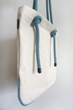 Ayva Tote - Cream, Various Rope Colours
