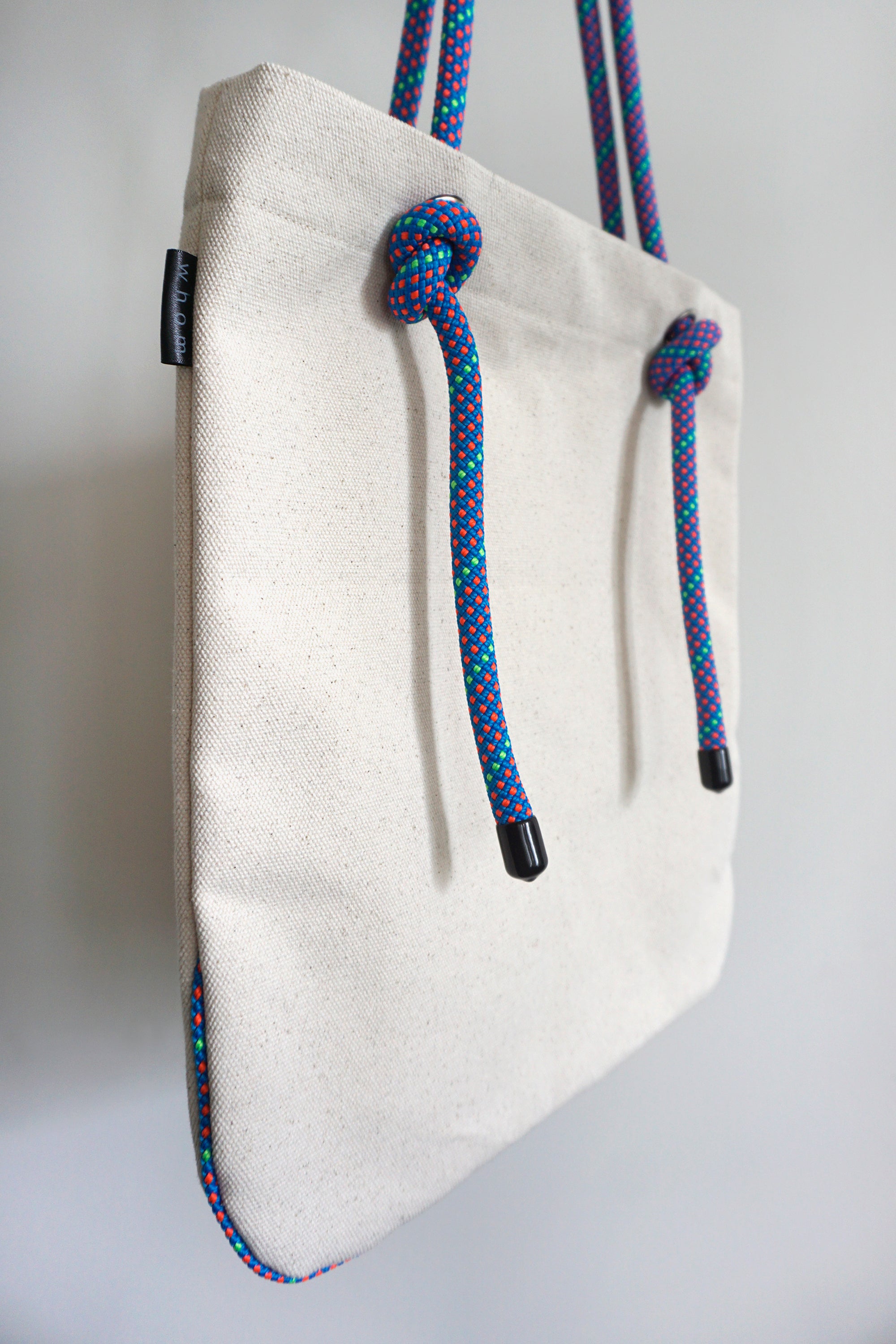 Ayva Tote - Cream, Various Rope Colours