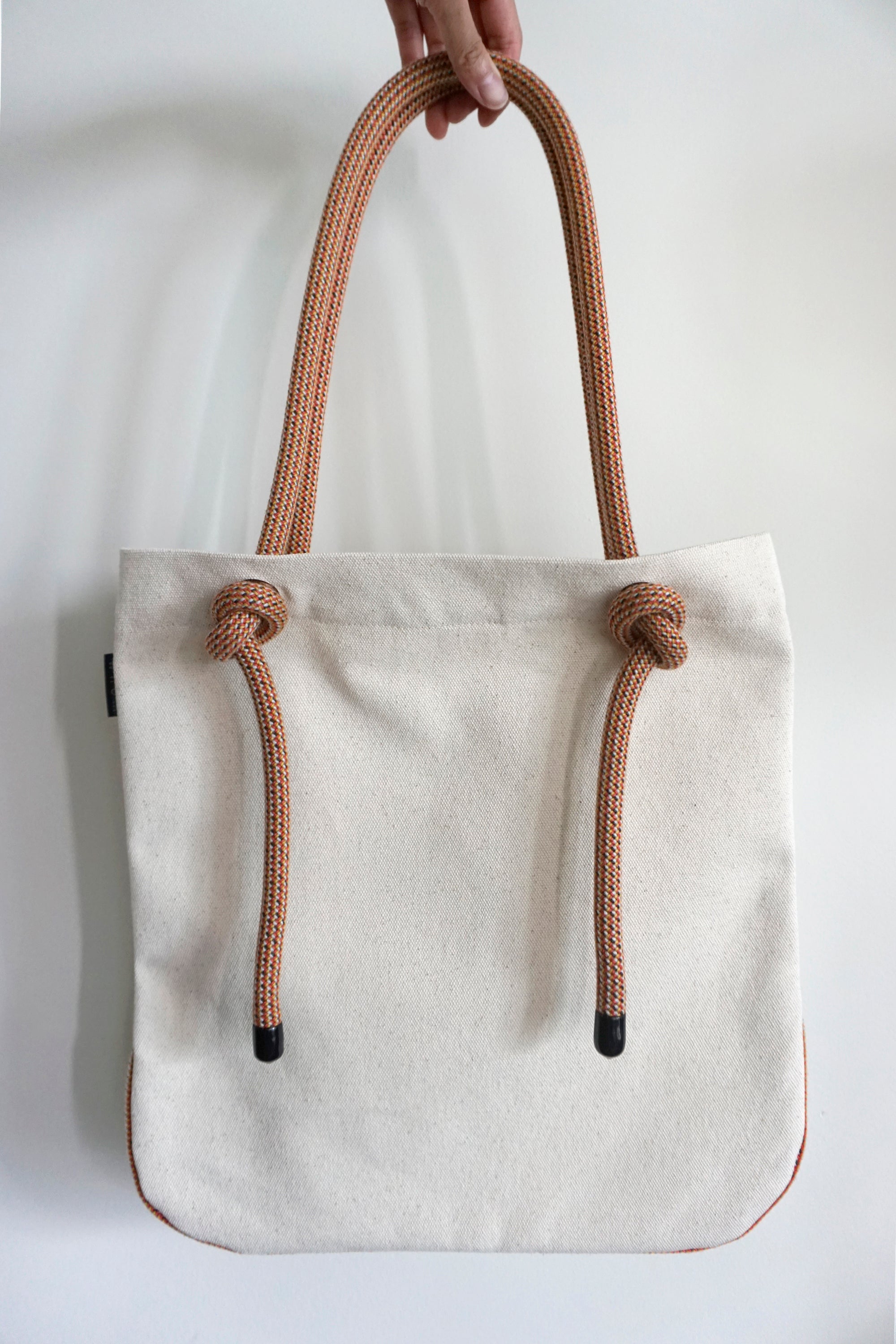 Ayva Tote - Cream, Various Rope Colours