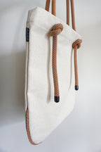 Ayva Tote - Cream, Various Rope Colours