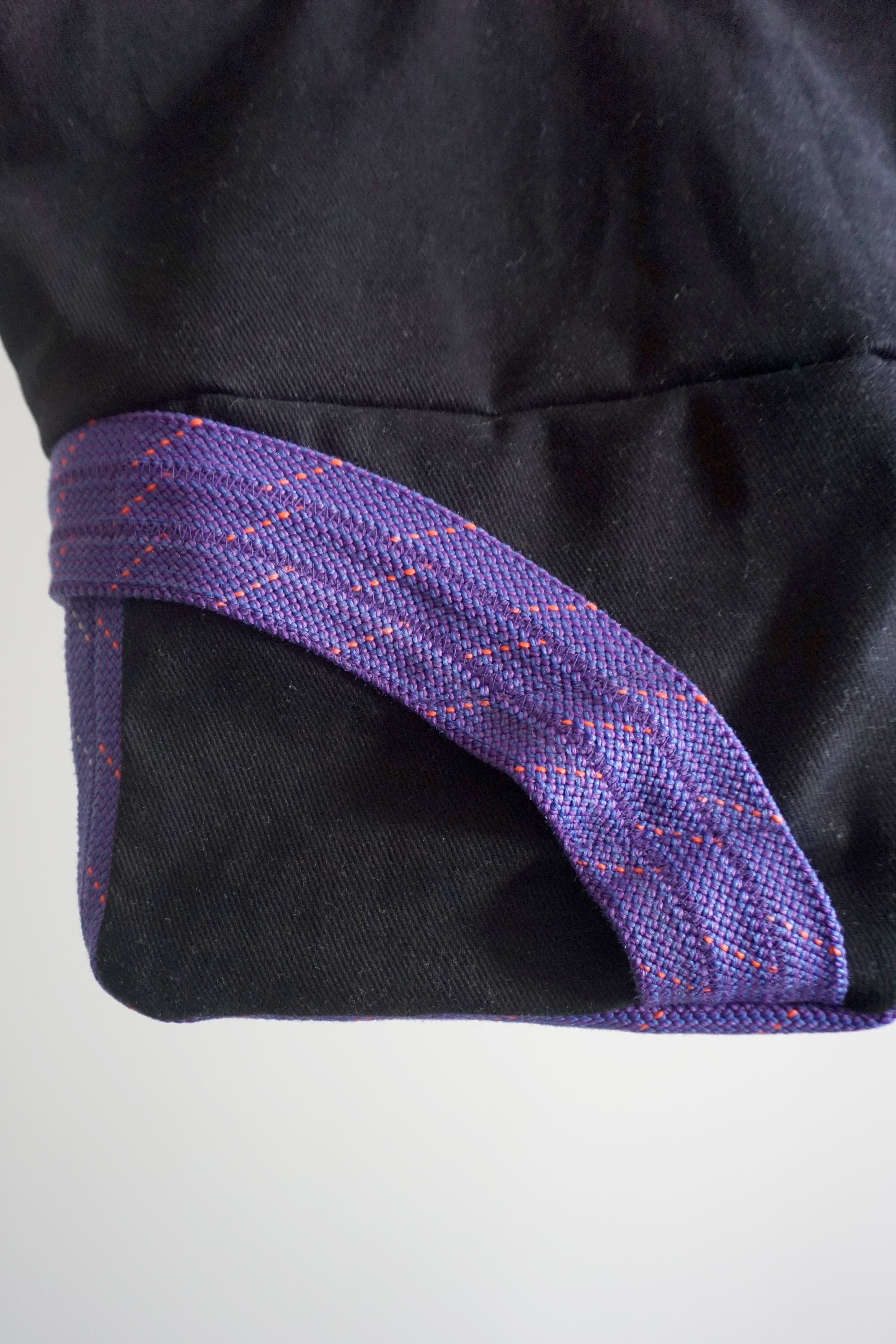Kai Chalk Bucket - Black and Purple