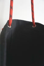 Ayva Tote - Black, Various Rope Colours