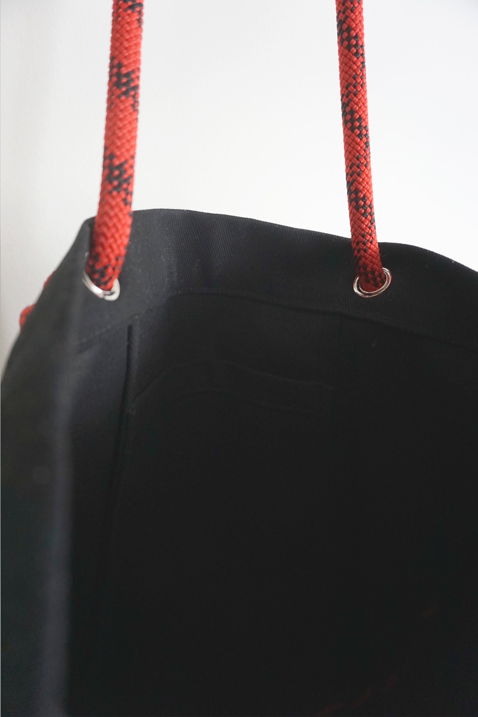 Ayva Tote - Black, Various Rope Colours
