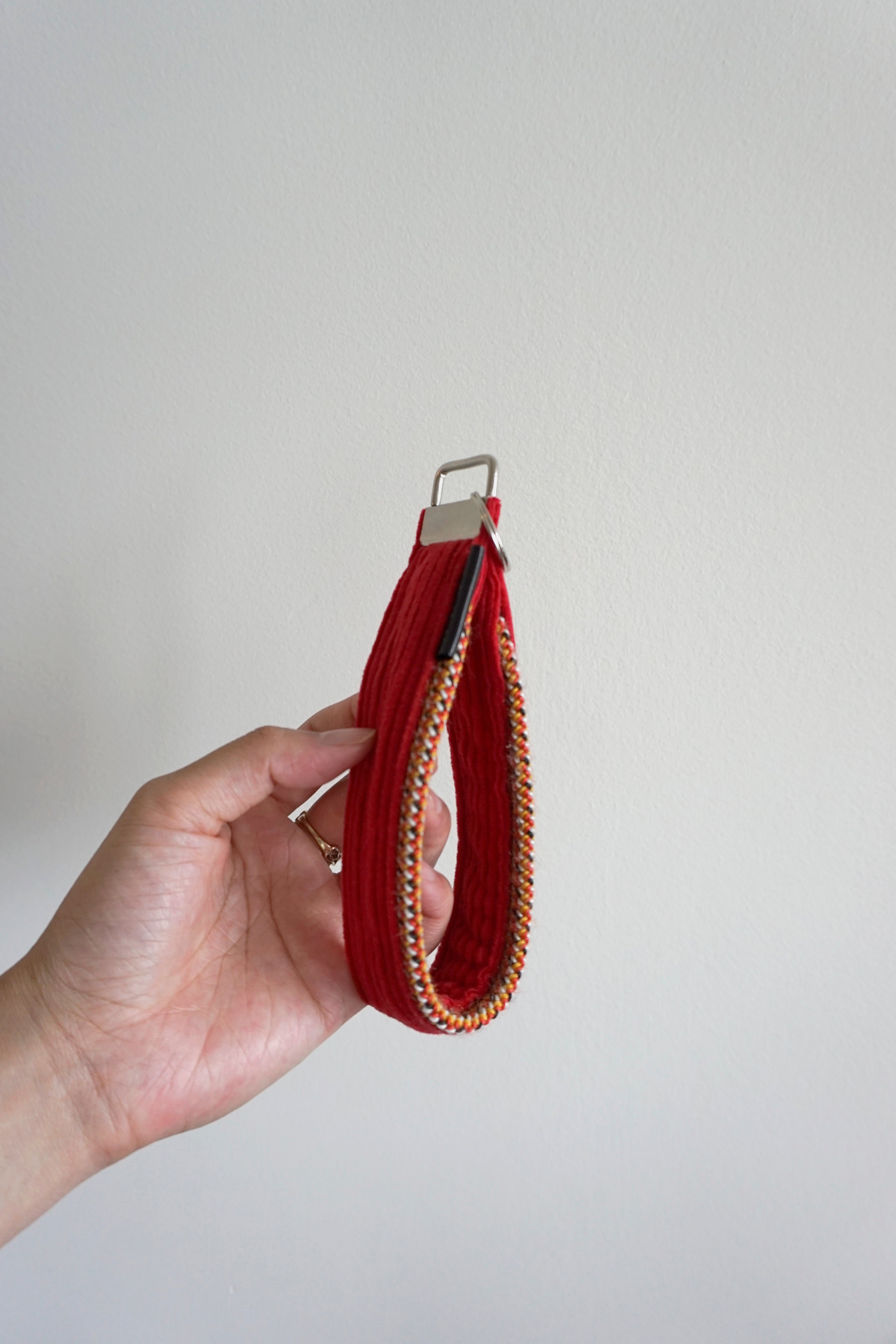 Arya Wristlet Keychain - Red