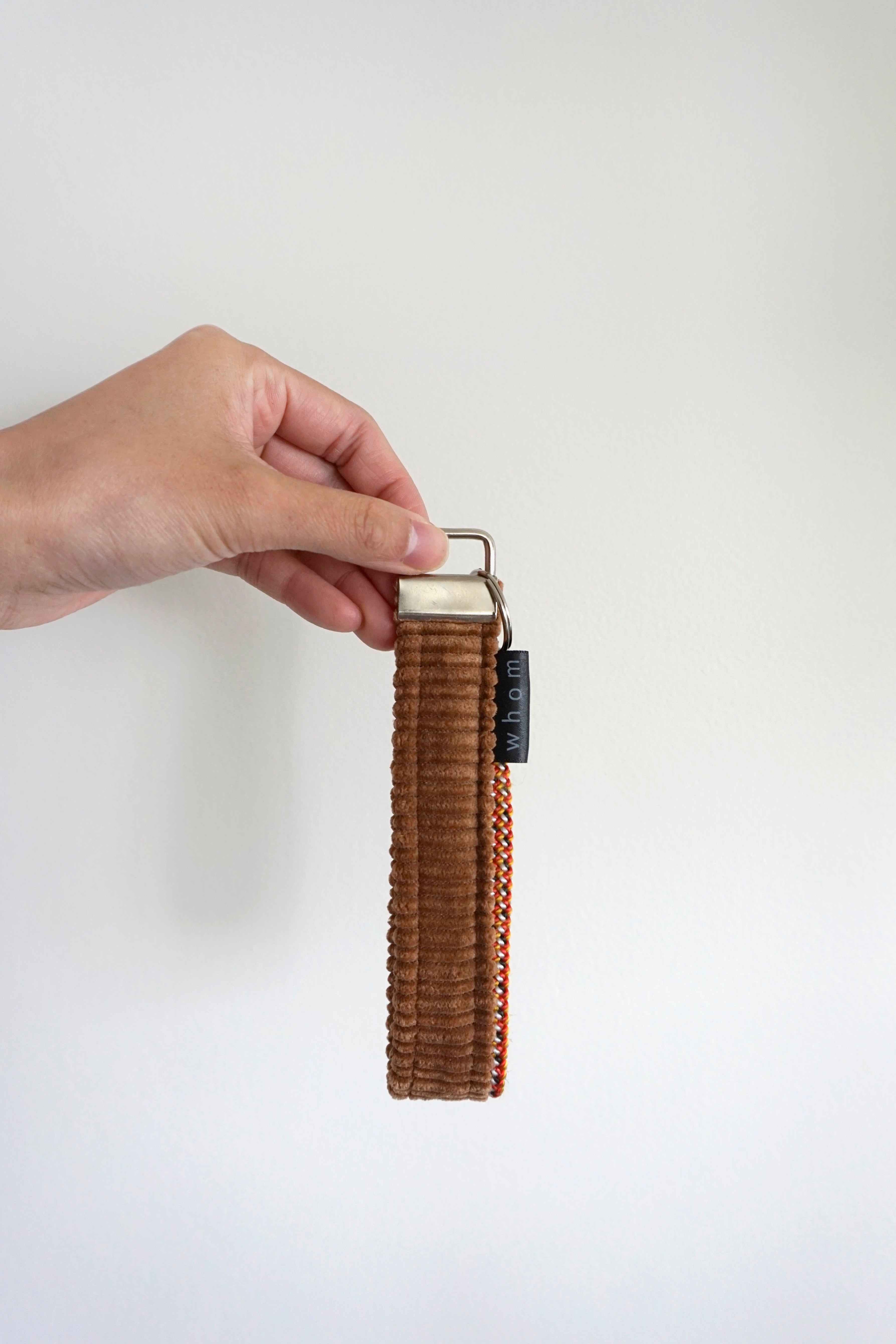 Arya Wristlet Keychain - Light Brown