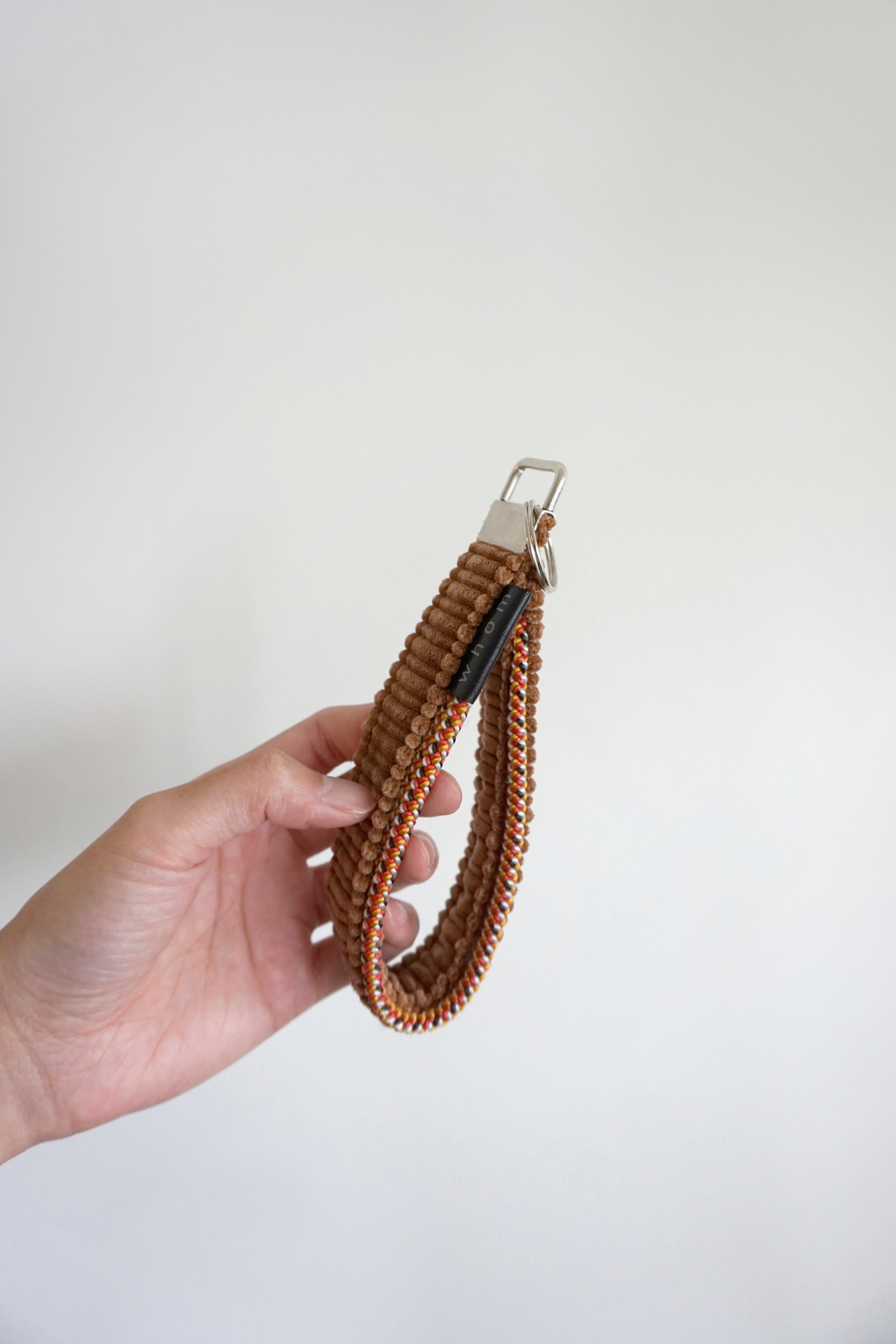 Arya Wristlet Keychain - Light Brown