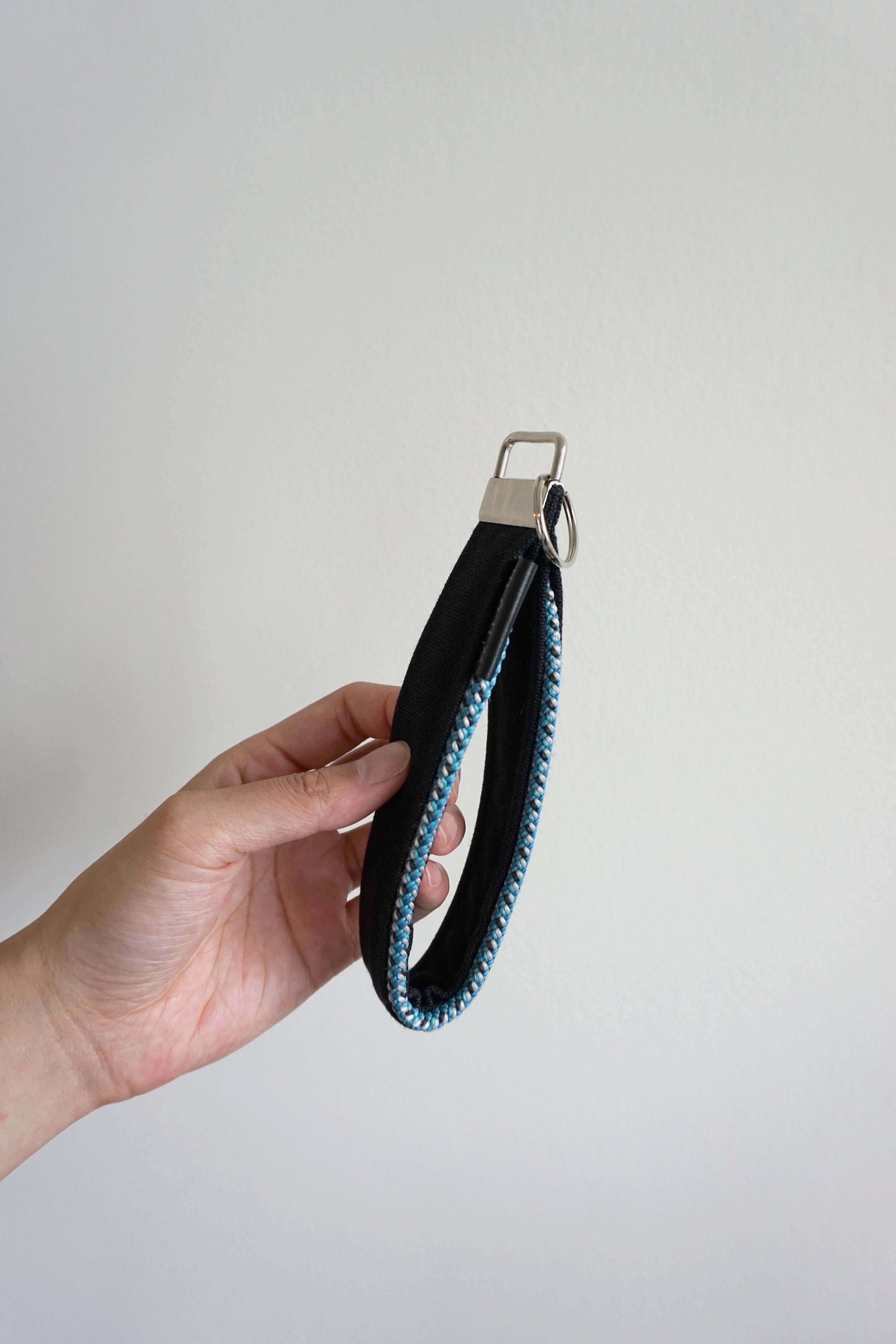 Arya Wristlet Keychain - Black