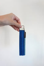 Arya Wristlet Keychain - Blue