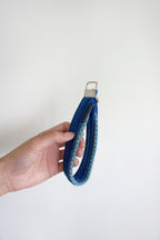 Arya Wristlet Keychain - Blue